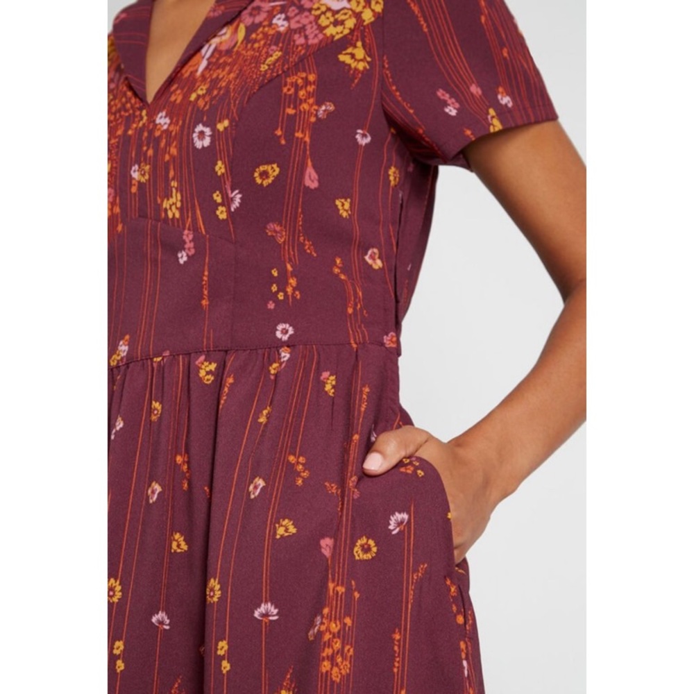 NWT MODCLOTH Lively Identity Short Sleeve Dress - Picture 3 of 9